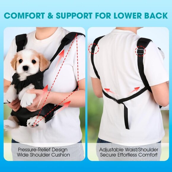 Dog Backpack Carrier XL - Picture 6 of 7